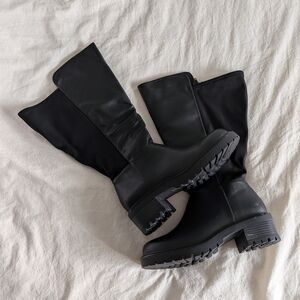 Black Women's Knee-High Boots